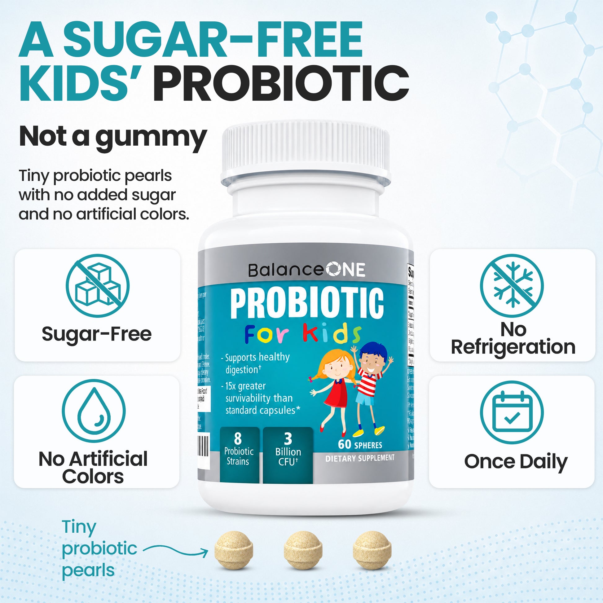 Kids Probiotic: Digestive & Immune Support