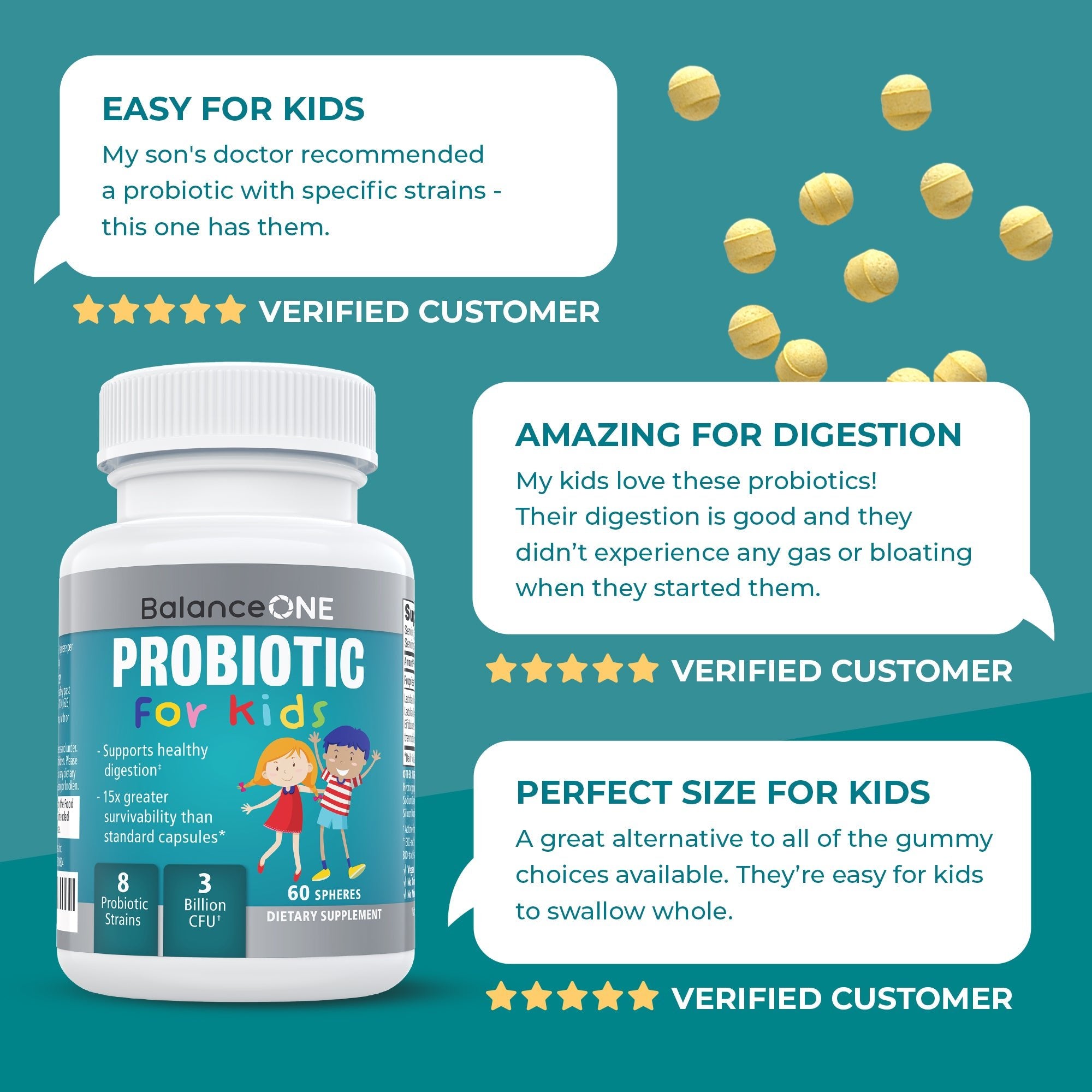 Balance ONE Kids Probiotic - Balance ONE