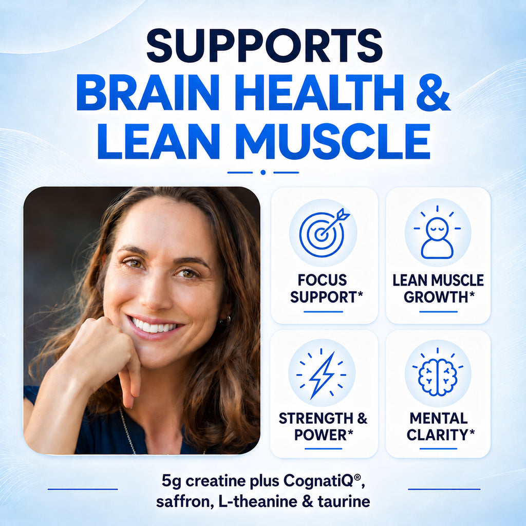 CreaMind: Brain Health, Lean Muscle & Strength Support