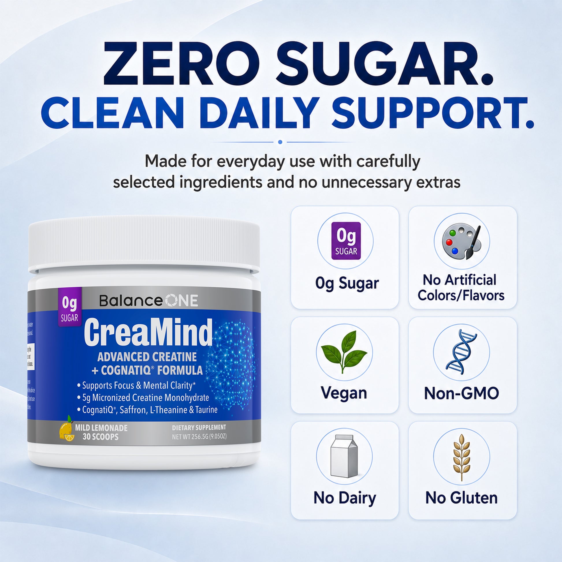 CreaMind: Daily Focus & Mental Clarity Support