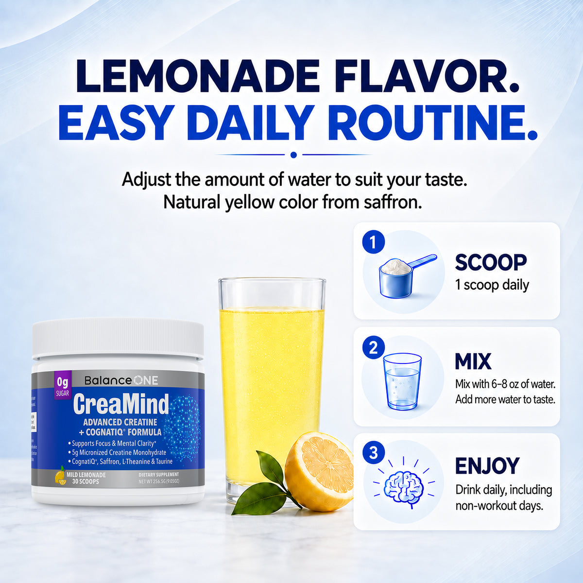 CreaMind: Daily Focus & Mental Clarity Support