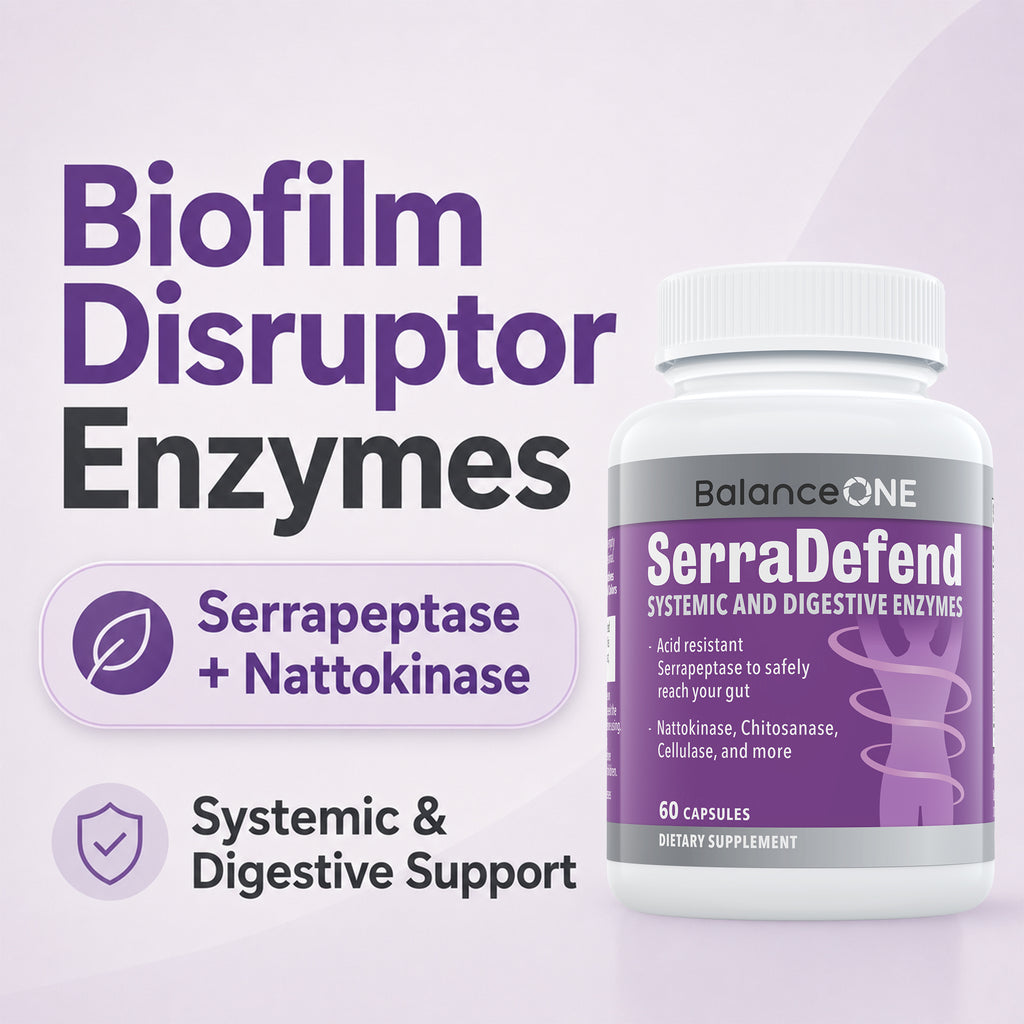 SerraDefend – Enzymes for Digestion & Biofilm Support