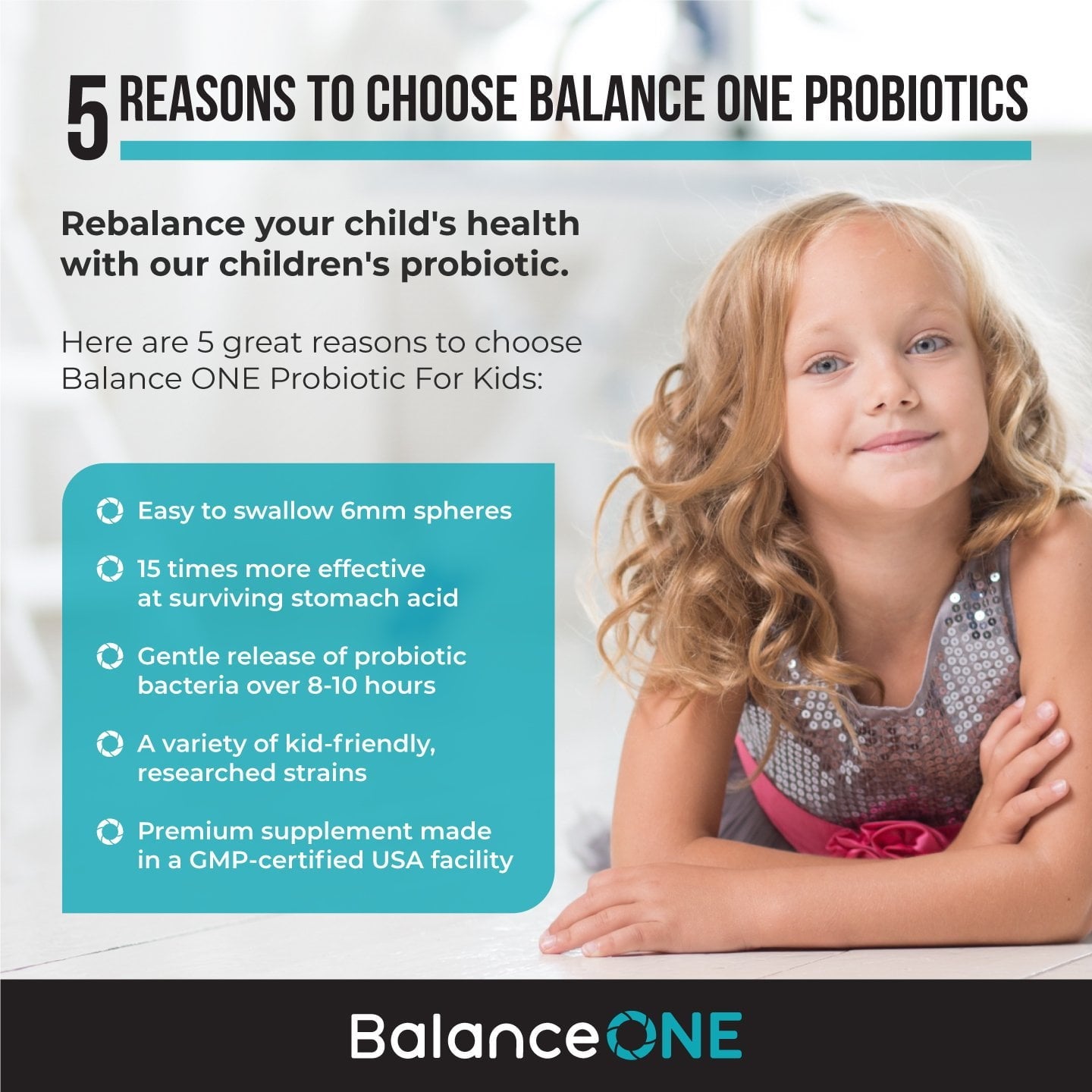 Balance ONE Kids Probiotic - Balance ONE