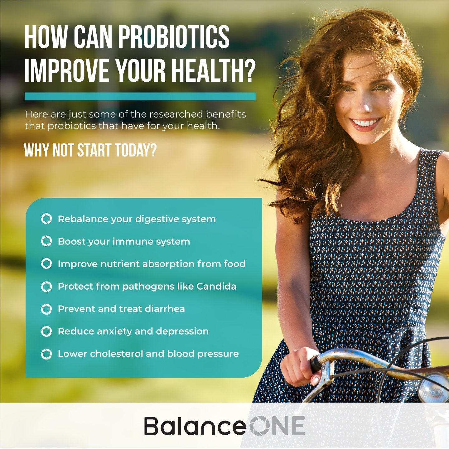 Bioharmony Balance, Digestion Probiotics, Healthy Gut