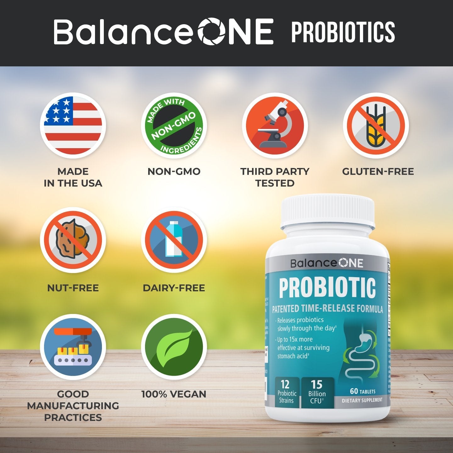 Balance ONE Probiotic - Balance ONE