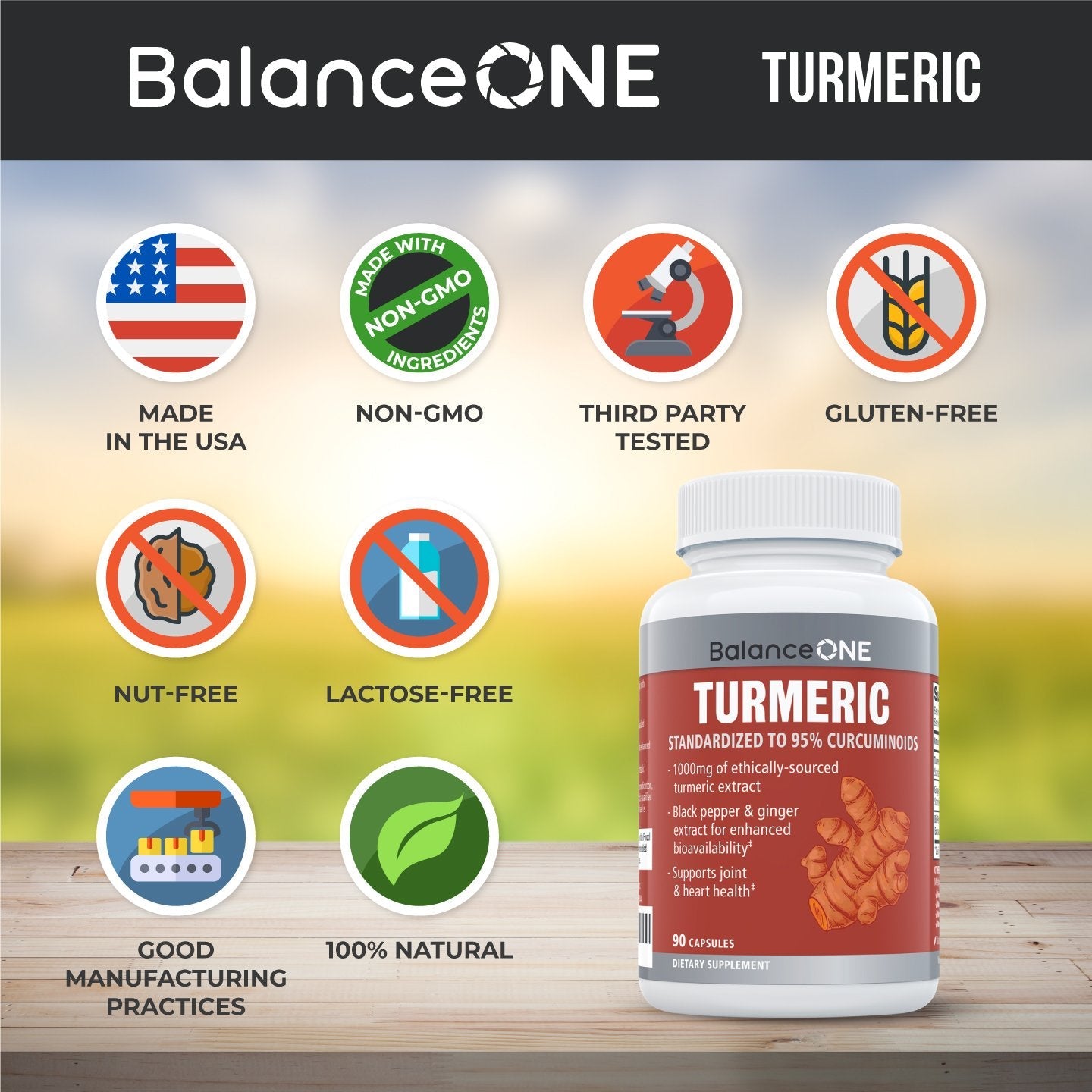 Balance ONE Turmeric Extract - Balance ONE